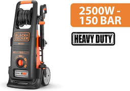 BLACK+DECKER Hogedrukreiniger BXPW2500DTS - 150 bar - 2500 watt - Max Debiet 810 l/u
