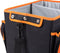 BLACK+DECKER Kofferbak Organizer - 47.5 x 25 x 30 CM - Met Draagriem - Cuphouders - Grijs/ Oranje