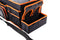 BLACK+DECKER Kofferbak Organizer - 47.5 x 25 x 30 CM - Met Draagriem - Cuphouders - Grijs/ Oranje