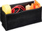 BLACK+DECKER Kofferbak Organizer - Kofferbak Tas - 55 x 15 x 23 CM - 1 Groot Vak en 2 Insteekvakken - Boodschappen en Auto Accessoires - Met Klittenband - Zwart