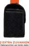BLACK+DECKER Kofferbak Organizer - Kofferbak Tas - 55 x 15 x 23 CM - 1 Groot Vak en 2 Insteekvakken - Boodschappen en Auto Accessoires - Met Klittenband - Zwart