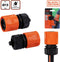 BLACK+DECKER Kraanaansluiting 1/2'' - ⌀ 13 MM - Koppelstuk - Kunststof - Zwart
