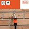 BLACK+DECKER Kraanaansluiting 1/2'' - ⌀ 13 MM - Koppelstuk - Kunststof - Zwart