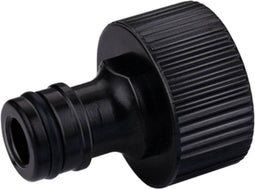 BLACK+DECKER Kraanstuk 3/4''-1'' - ⌀ 19-25 CM - Koppelstuk - Kunststof - Zwart