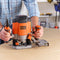 BLACK+DECKER KW1200E-QS Bovenfrees - 1200W - 55 mm - zonder koffer