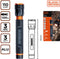 BLACK+DECKER LED Zaklamp 110 Lumen - 3W - 100M Bereik - 3 Lichtstanden: Hoog, Laag, Pulserend - Zwart/Oranje