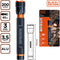 BLACK+DECKER LED Zaklamp 200 Lumen - 3.5W - 65M Bereik - 3 Lichtstanden: Hoog, Laag, Pulserend - Zwart/Oranje