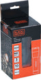 BLACK+DECKER LED Zaklamp 400 Lumen - 10W - 200M Bereik - 3 Lichtstanden: Hoog, Laag, Pulserend - Zwart/Oranje