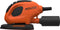 BLACK+DECKER Mouse BEW230-QS detailschuurmachine - 55W - incl. 6 schuurvellen