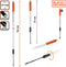 BLACK+DECKER Onkruidwieder - Telescopische Stang 77 - 112 CM - Onkruidwieder met steel - Aluminium/ Koolstofstaal