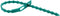 BLACK+DECKER Plantenbinders BXGTTO7062 - 50 Stuks Plantenklemmen - Verstelbare Plantenclips - Kunststof - Groen