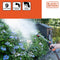 BLACK+DECKER Plantensproeier Lange Steel - 9 Standen - 50 CM - Zwart/ Oranje