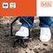 BLACK+DECKER Ratelcultivator - Draaiende Kop - Ergonomische Handgreep - Cultiveren en Onkruid Wieden - Zwart/Oranje
