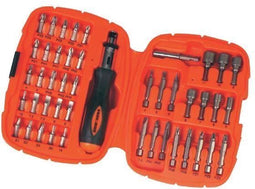 Black&Decker Ratelschroevendraaier & bitset 45-delig A7039