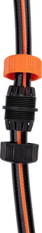 BLACK+DECKER Slangverbinder 1/2 - 13 ⌀ MM - Tuinslangkoppeling - Zwart/Oranje
