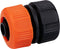 BLACK+DECKER Slangverbinder 1/2 - 13 ⌀ MM - Tuinslangkoppeling - Zwart/Oranje