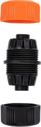 BLACK+DECKER Slangverbinder 1/2 - 13 ⌀ MM - Tuinslangkoppeling - Zwart/Oranje