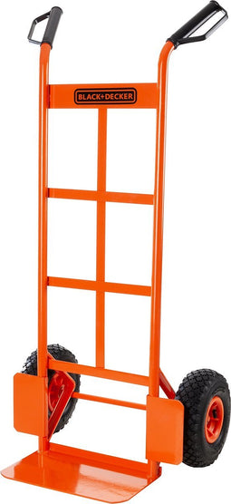 BLACK+DECKER Steekwagen BXWT-H301 - Transportkar tot 120KG Draagvermogen - Transportwagen 52,5 x 45 x 116 cm - Steekkar - Staal