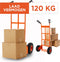 BLACK+DECKER Steekwagen BXWT-H301 - Transportkar tot 120KG Draagvermogen - Transportwagen 52,5 x 45 x 116 cm - Steekkar - Staal