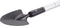 BLACK+DECKER Tuin Troffel - Puntige Kop - Telescopische Steel 77 - 105 CM - Hittebestendig - Wit