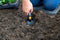 BLACK+DECKER Tuingereedschap Set 4 Stuks - Kniemat, Snoeischaar, Schep en Tuinklauw - 13mm Snijcapaciteit - Zwart/Oranje