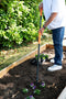 BLACK+DECKER Tuinhark 4-Tands - 148 x 12 x 10 CM - Koolstofstaal, Glasvezel en PVC - Oranje/Zwart