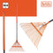 BLACK+DECKER Tuinhark BXGTTO7001 - 164 x 60 x 3 CM - Bladhark met Comfortabele Handgreep - Terugverende Hark - Oranje/Zwart