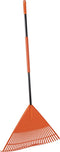 BLACK+DECKER Tuinhark BXGTTO7003 - 178 x 60 x 3 CM - Bladhark met Comfortabele Handgreep - Terugverende Hark - Oranje/Zwart