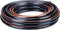 BLACK+DECKER Tuinslang 15 Meter - 13MM - Duurzaam PVC - Tuin Besproeien, Auto Wassen, Zwembad Vullen - Past op Elke Standaard Kraan - Zwart/Oranje