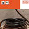 BLACK+DECKER Tuinslang 15 Meter - 19MM - Duurzaam PVC - Tuin Besproeien, Auto Wassen, Zwembad Vullen - Past op Elke Standaard Kraan - Zwart/Oranje