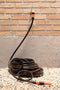 BLACK+DECKER Tuinslang 25 Meter - 13MM - Duurzaam PVC - Tuin Besproeien, Auto Wassen, Zwembad Vullen - Past op Elke Standaard Kraan - Zwart/Oranje