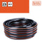 BLACK+DECKER Tuinslang 25 Meter - 13MM - Duurzaam PVC - Tuin Besproeien, Auto Wassen, Zwembad Vullen - Past op Elke Standaard Kraan - Zwart/Oranje