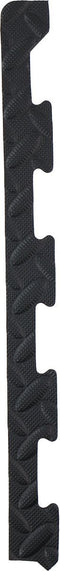 BLACK+DECKER Vloermat 6 Stuks - 40 x 40 x 1 CM - Vloerbescherming - Dempend Materiaal - Puzzelmatten - Ribbels - Zwart