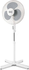 BLACK+DECKER Vloerventilator BXEFP40E - Oscillerend - 3 Windsnelheden - Wit