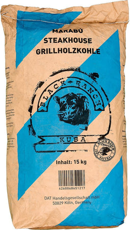 Black Ranch houtskool 15 Kg - Marabu - 1zak