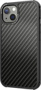 Black Rock Cover Robust Real Carbon Voor Apple IPhone 13 Zwart