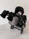 Black Sheepskin Pram Hand Warmer
