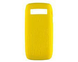 Blackberry Pearl 3G 9105 Hoesje - BlackBerry - Pearl Serie - Hardcase Backcover - Geel - Hoesje Geschikt Voor Blackberry Pearl 3G 9105