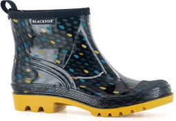 BlackFox | Enkellaars Damens - Maat 40 - Zwart / Geel / Blauw