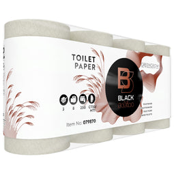 BlackSatino - Toiletpapier blacksatino greengrow ct10 3laags | 5 stuks