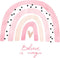 Blad Crochetts Pink Rainbow 30 x 42 x 1 cm