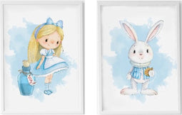 Bladen Crochetts Alice 33 x 43 x 2 cm 2 Onderdelen