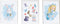 Bladen Crochetts Alice 33 x 43 x 2 cm 3 Onderdelen