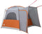vidaXL - Autotent - 4-persoons - waterdicht - grijs - en - oranje