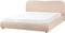 BLAGNAC - Bed met opbergruimte - Beige - 180 x 200 cm - Bouclé