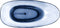 BLANCARENA - Vrijstaande badkuip - Blauw - Solid surface
