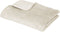 Blanket ivory white 230 x 180 cm ivoor