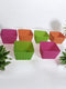 Blaumann BL-1266 Vierkantige kop cake 6 stuks