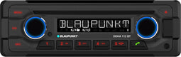 Blaupunkt Doha 112 BT Autoradio enkel DIN Aansluiting voor stuurbediening, Bluetooth handsfree, Incl. afstandsbediening, Incl. DAB-antenne