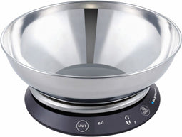 Blaupunkt FKS602 Keukenweegschaal Digitaal, Met schaalverdeling Weegbereik (max.): 5 kg Zilver